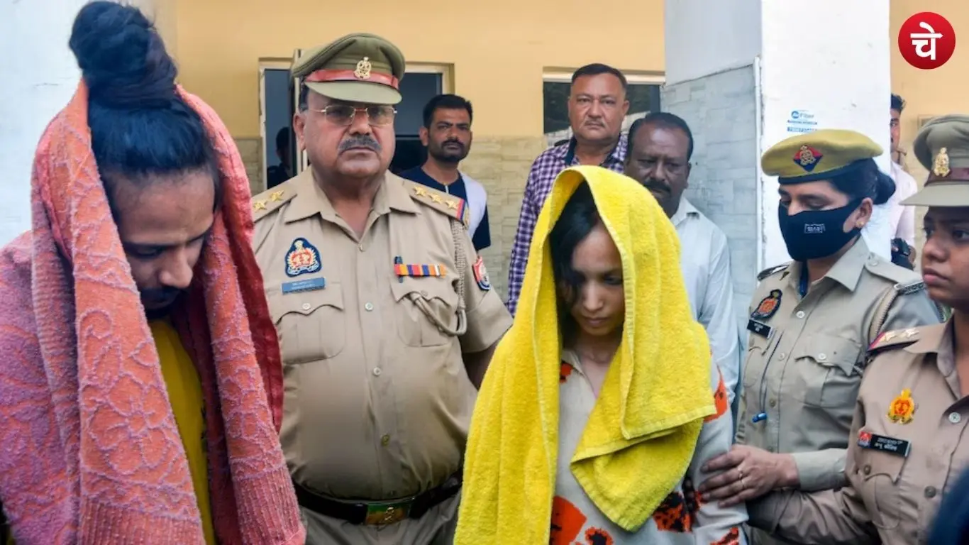 File photo of Muskan Rastogi and Sahil Shukla